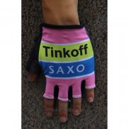 2020 Tinkoff Saxo Gants Ete Cyclisme Rose
