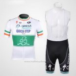 2012 Maillot Cyclisme Omega Pharma Quick Step Champion Irlandese Manches Courtes et Cuissard