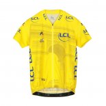 2019 Maillot Cyclisme Tour de France Jaune Manches Courtes et Cuissard(3)