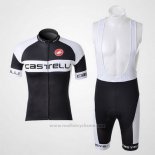2011 Maillot Cyclisme Castelli Noir Manches Courtes et Cuissard