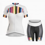 2016 Maillot Cyclisme Trek Orange et Blanc Manches Courtes et Cuissard