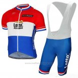 2019 Maillot Cyclisme Lotto-NL-Jumbo Luxembourg Manches Courtes et Cuissard