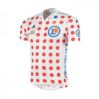 2019 Maillot Cyclisme Tour de France Blanc Rouge Manches Courtes et Cuissard(3)