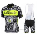 2016 Maillot Cyclisme Tinkoff Gris Manches Courtes et Cuissard