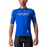 2021 Maillot Cyclisme Giro d'Italia Bleu Manches Courtes et Cuissard