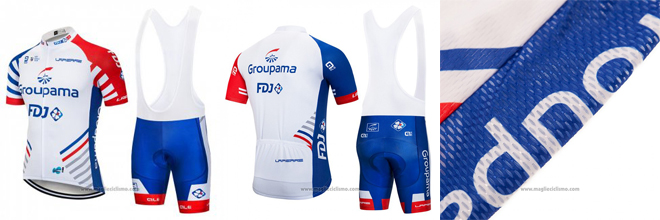 maillot cyclisme Groupama-FDJ pas cher